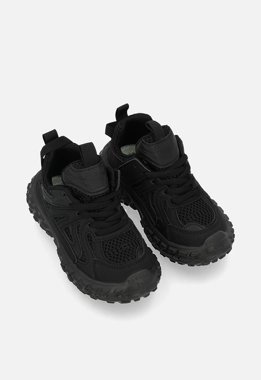 Pop Candy - Lace up sneakers - black