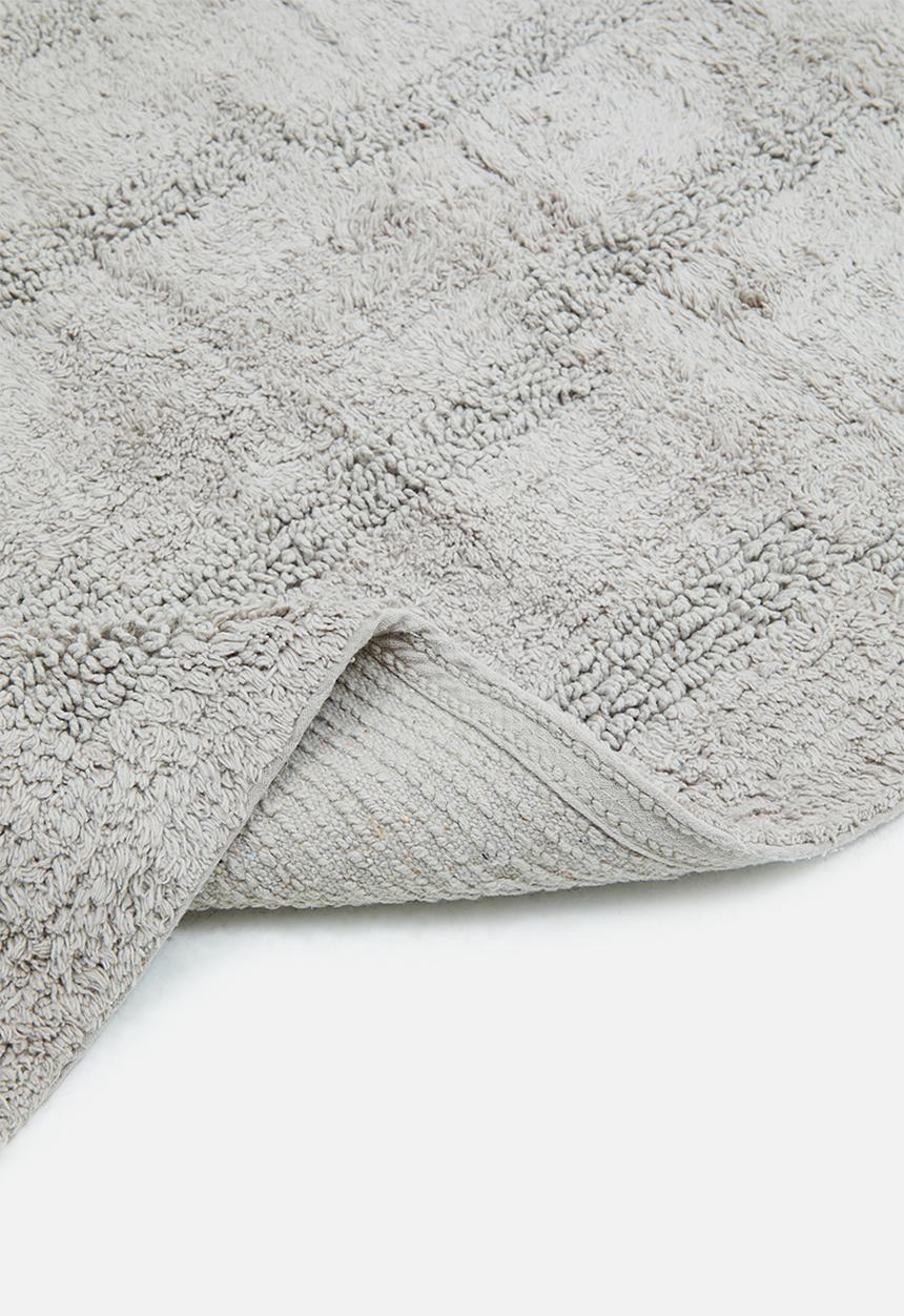 Sixth Floor - Tufted Cotton Bathmat - Grey