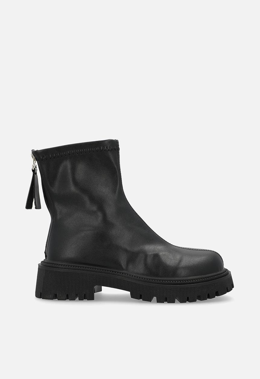 Pop Candy - Chunky sole ankle  boot - black