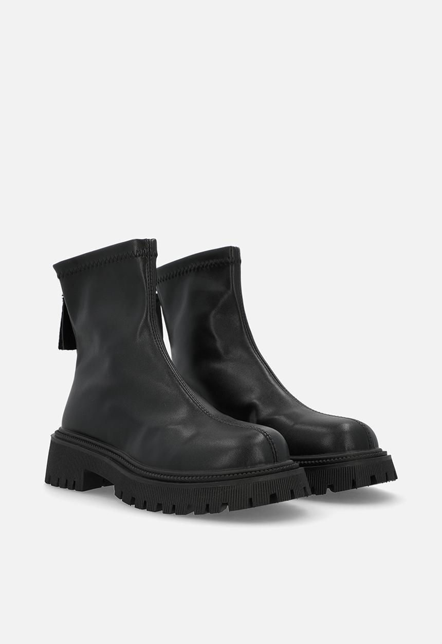 Pop Candy - Chunky sole ankle  boot - black