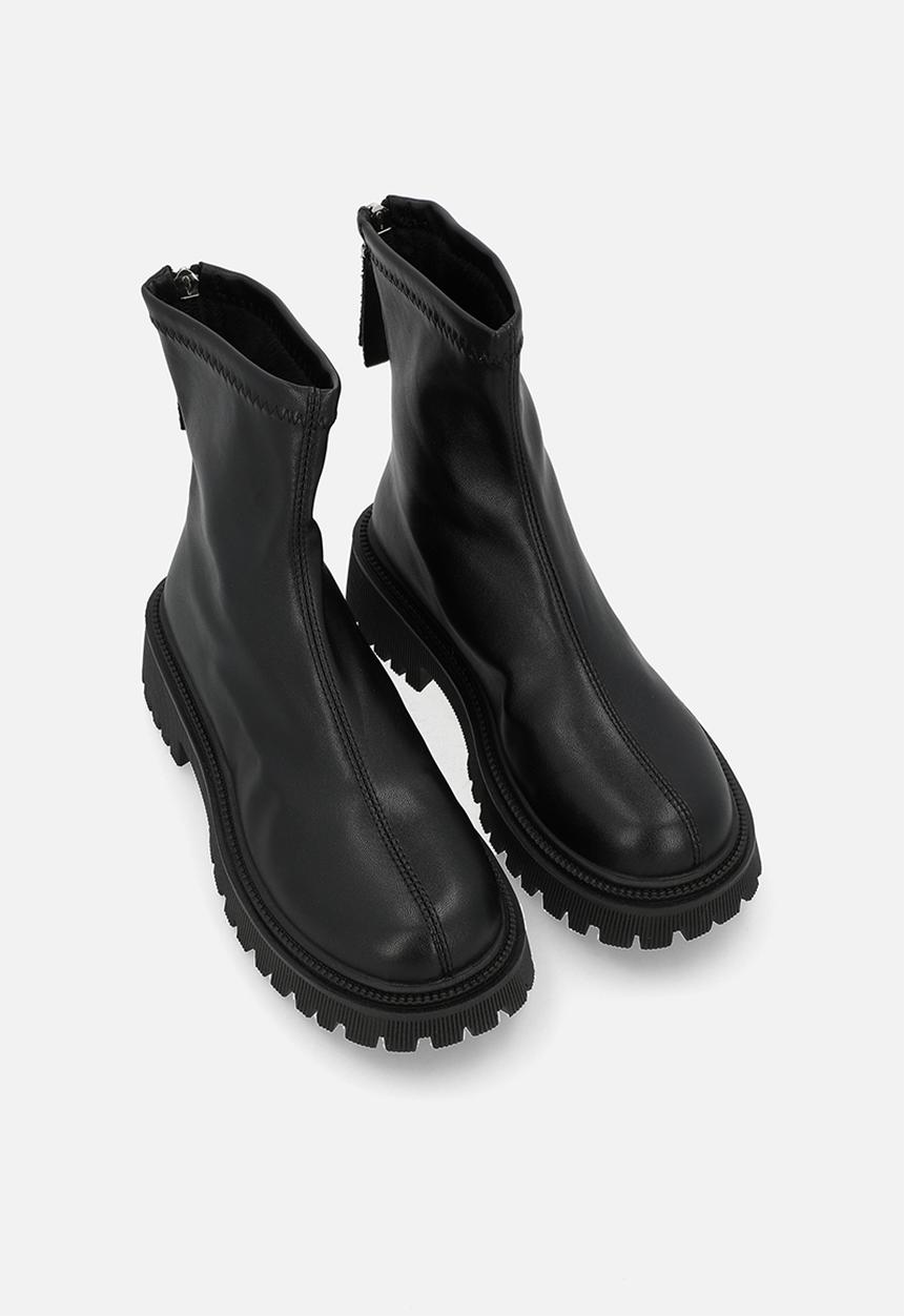 Pop Candy - Chunky sole ankle  boot - black