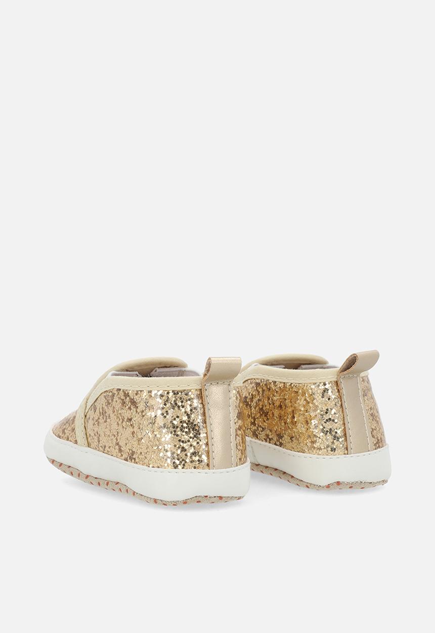 Pop Candy - Mettalic sneakers - gold