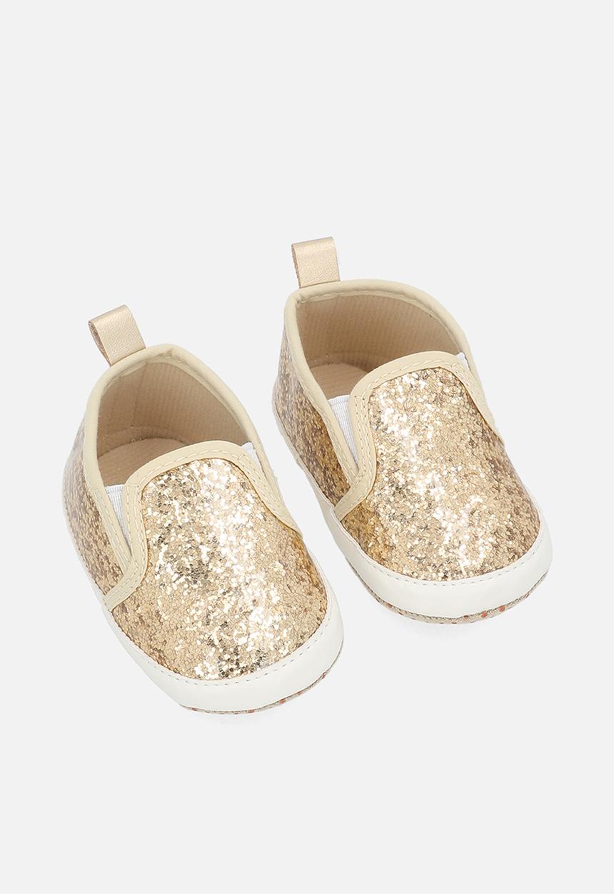 Pop Candy - Mettalic sneakers - gold