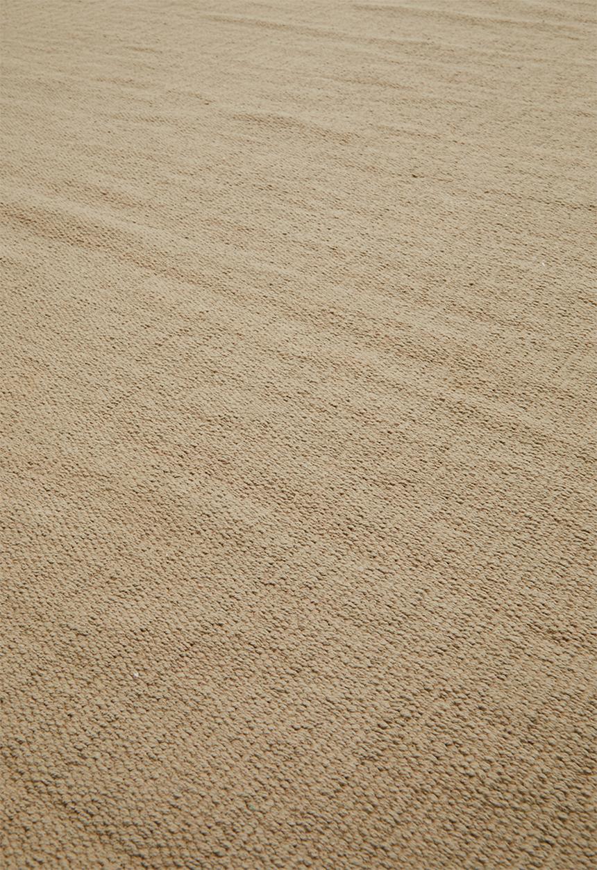 Sixth Floor - Textured Cotton Rug - Olive