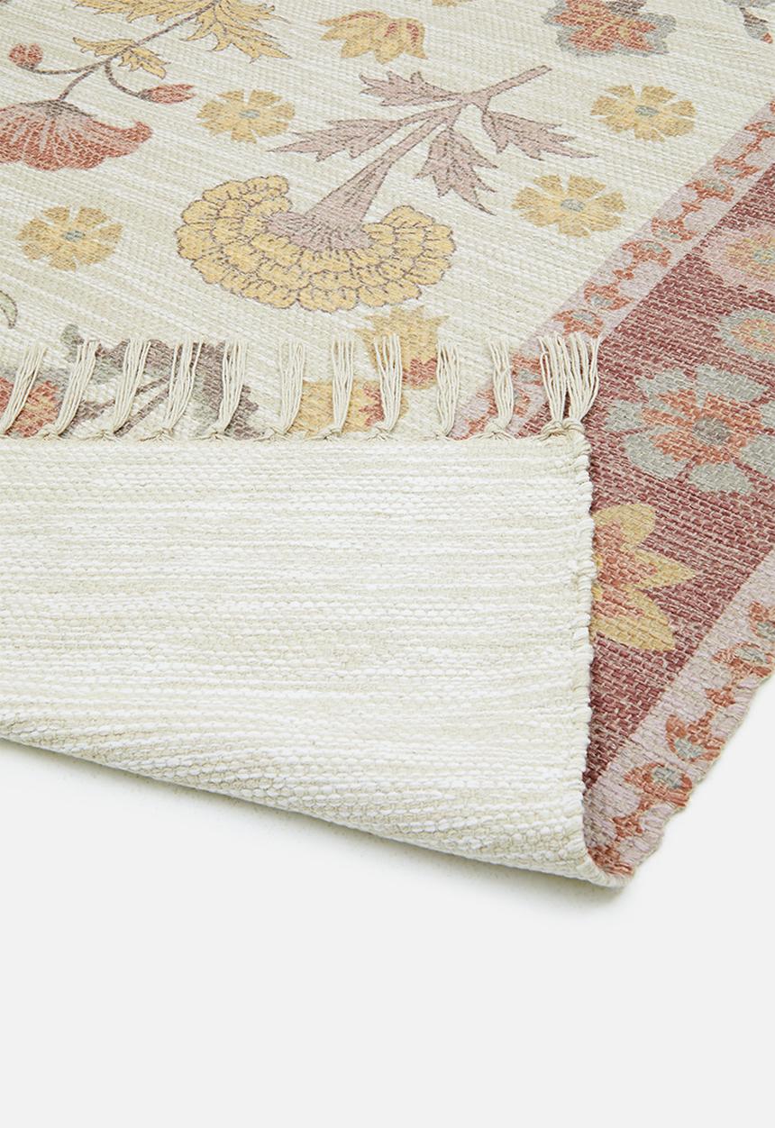 Sixth Floor - Tag tufted printed rug - pink