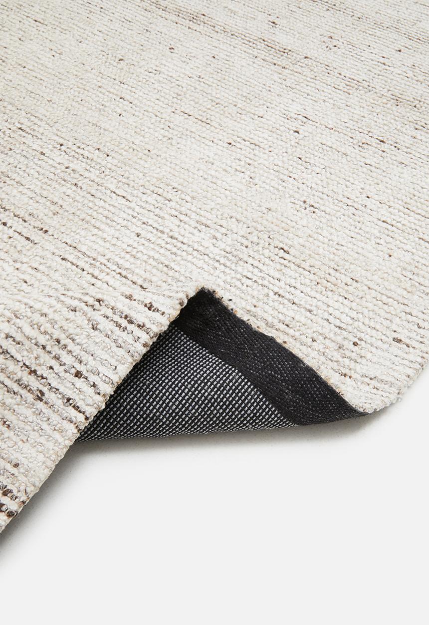 Sixth Floor - Handwoven Silk Wool Rug - Ivory
