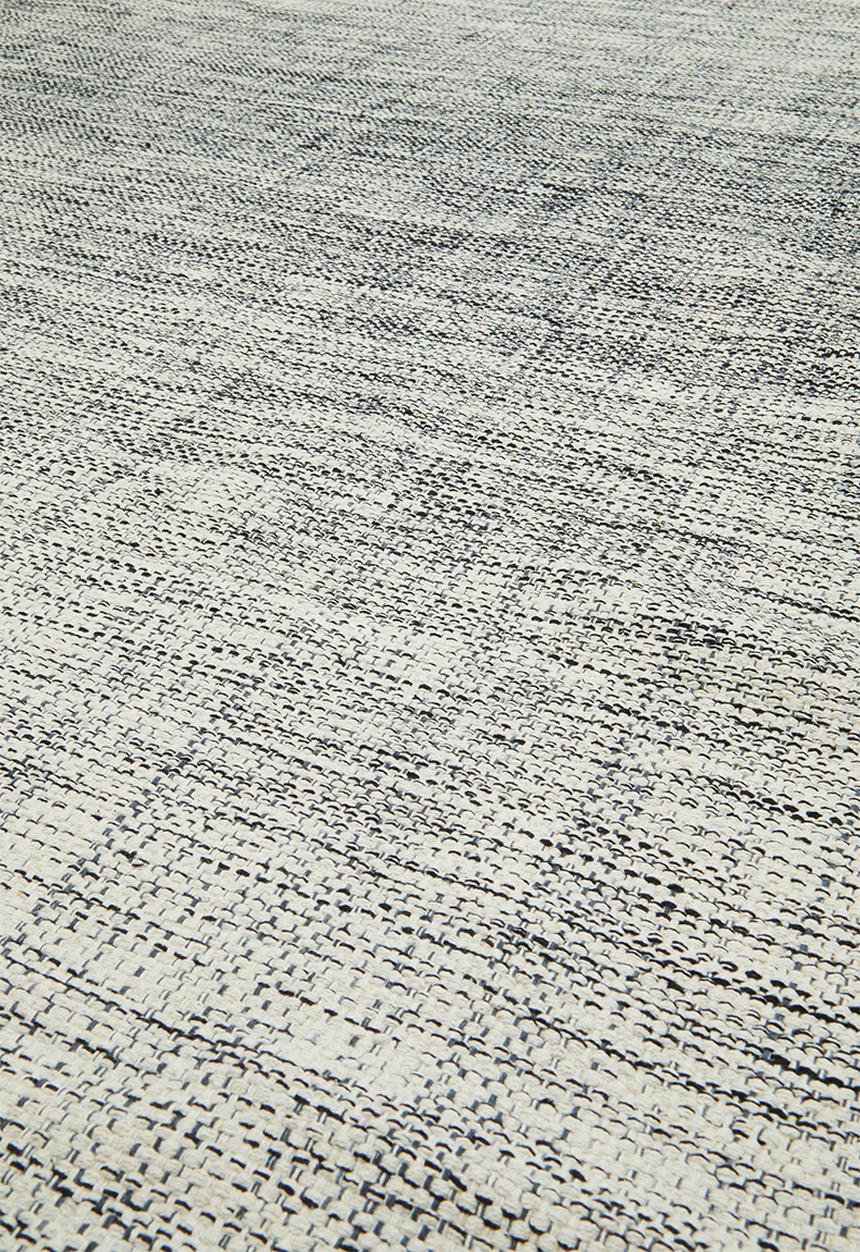 Sixth Floor - Textured Cotton Rug - Grey