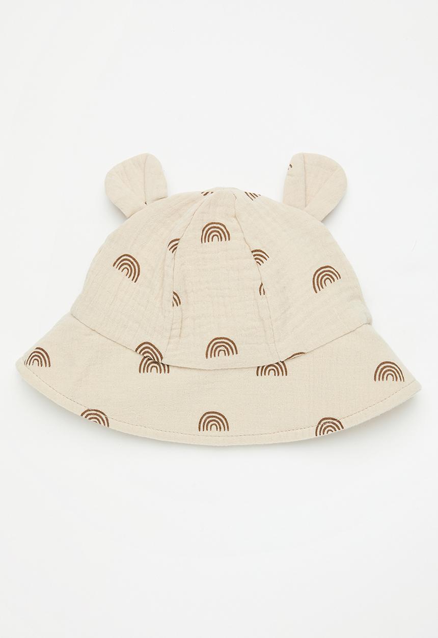 Pop Candy - Printed bucket hat - beige