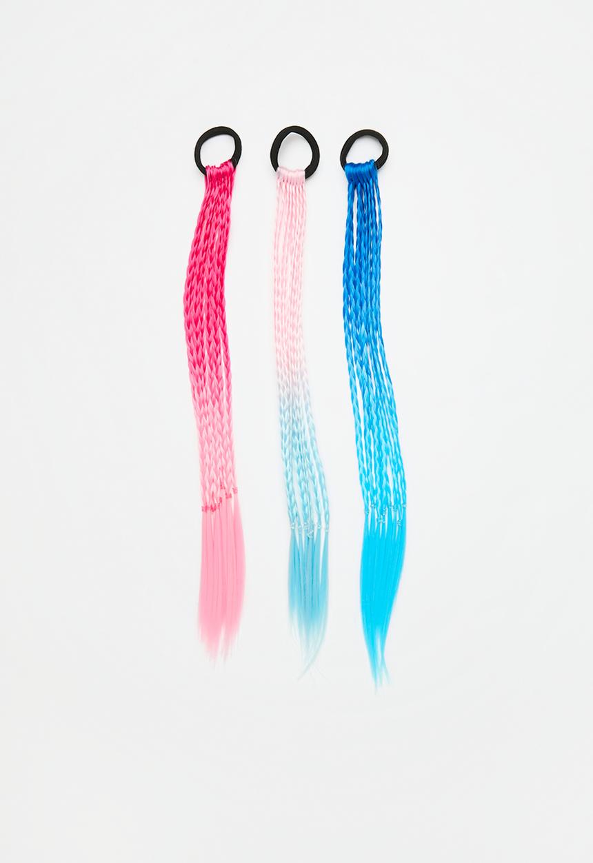 Pop Candy - 3 pack hair extension set - multi