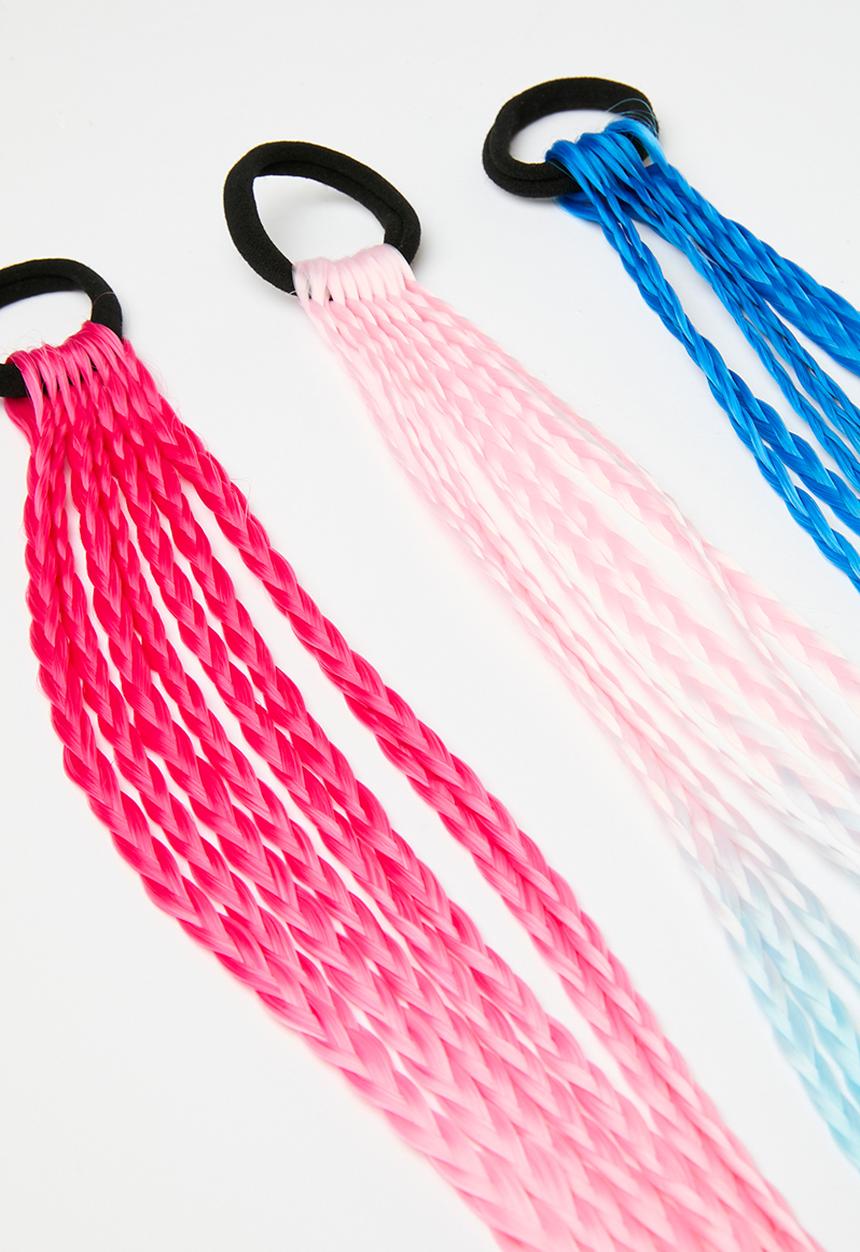 Pop Candy - 3 pack hair extension set - multi