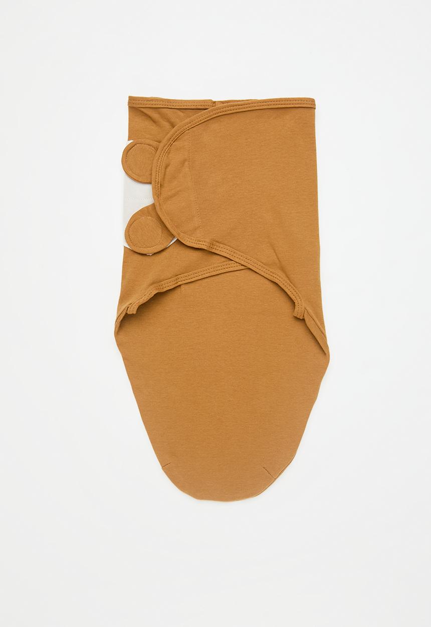 Pop Candy - 2 Pack swaddle set - brown & black
