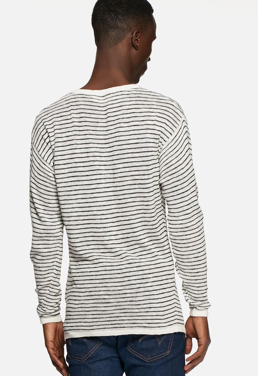 Selected Homme - Soho stripe pullover