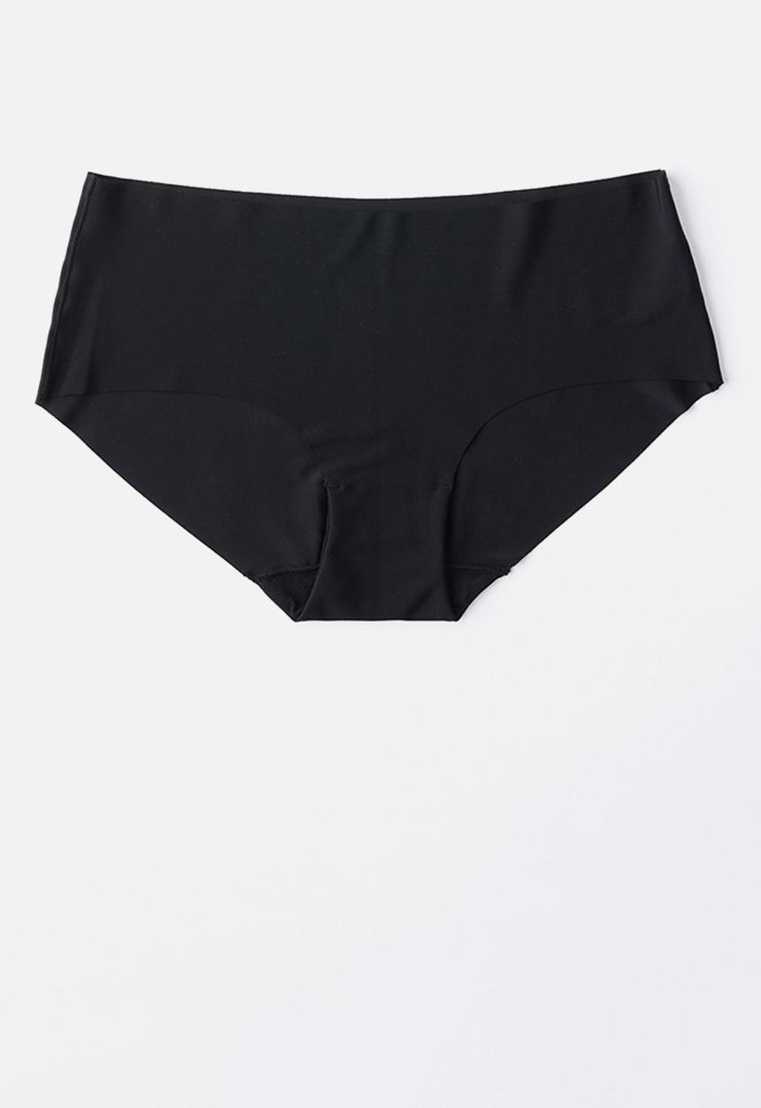 Cotton On - The Invisible Boyleg Brief 2Pack - Black/Frappe