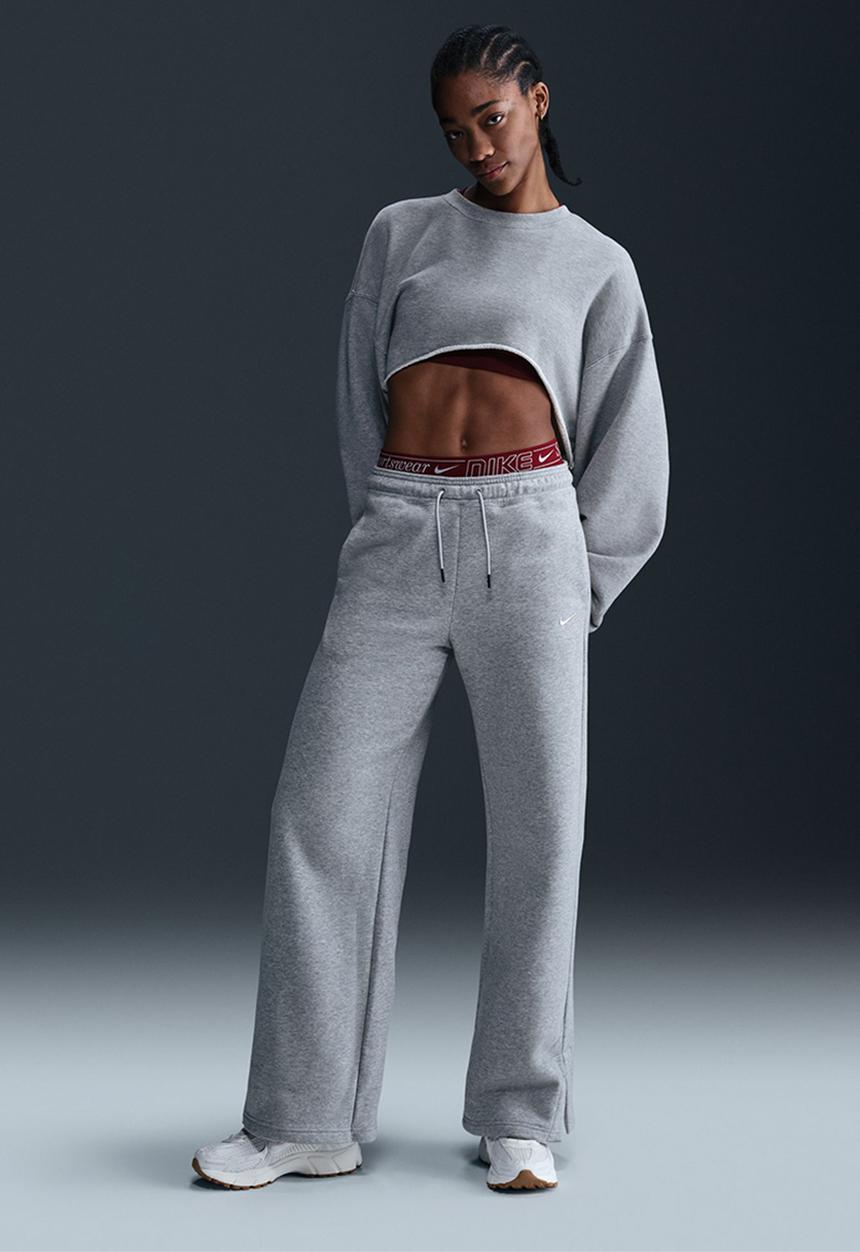 Nike - Nike Phoenix fleece pant - Dk Grey Heather