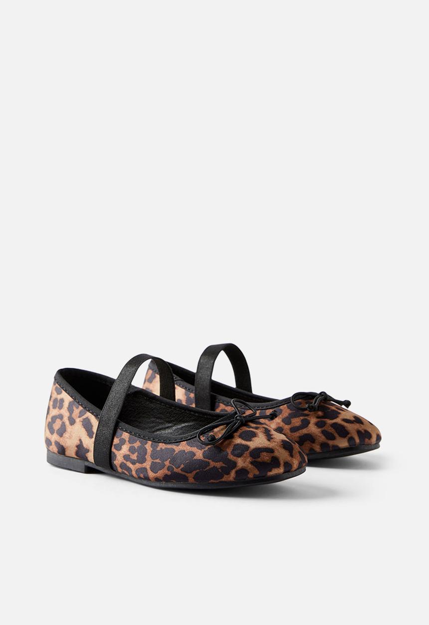Cotton On - Olivia ballet flat - taupy brown/leopard