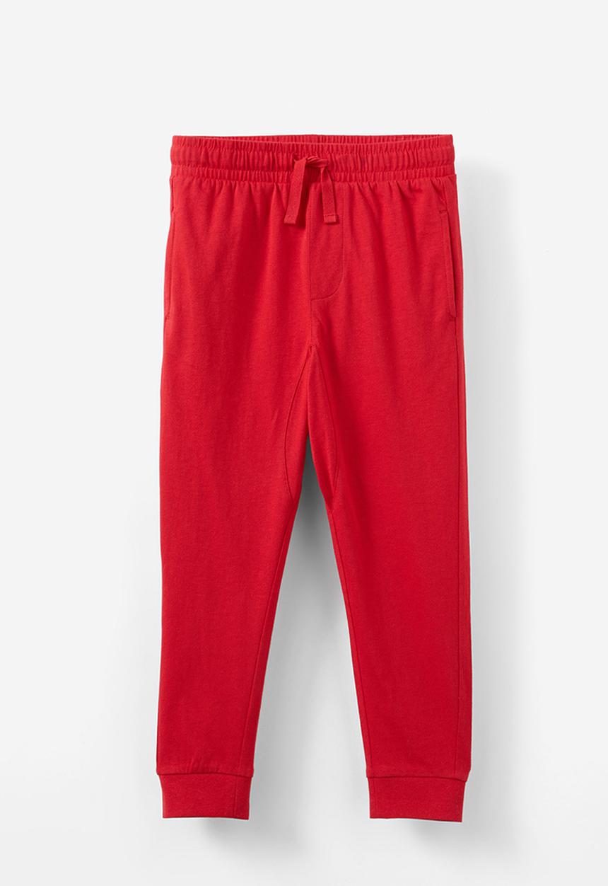 Cotton On - Matty lightweight pant - varsity red