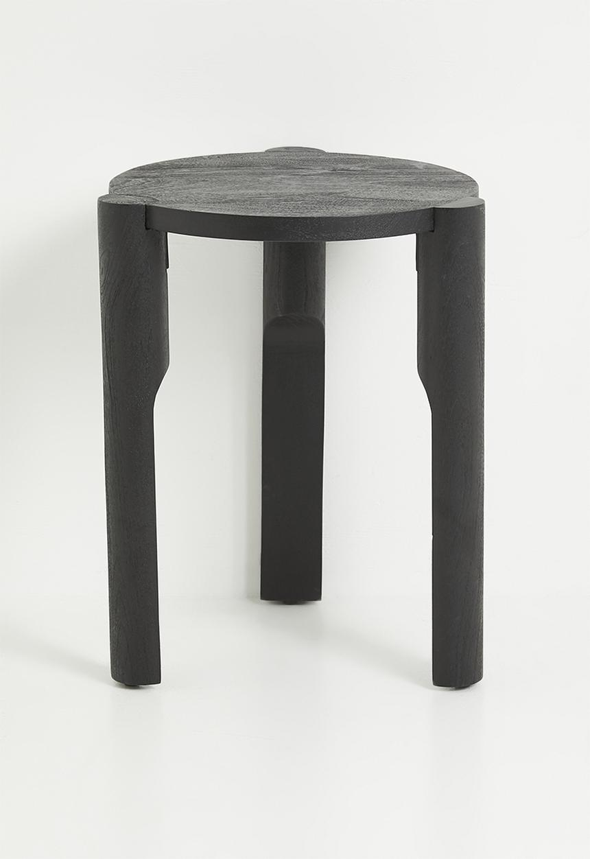 Sixth Floor - Flaire wooden side table - black