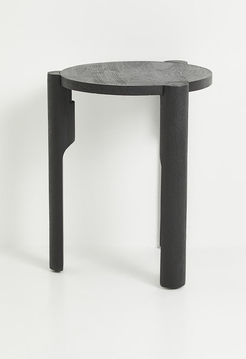 Sixth Floor - Flaire wooden side table - black