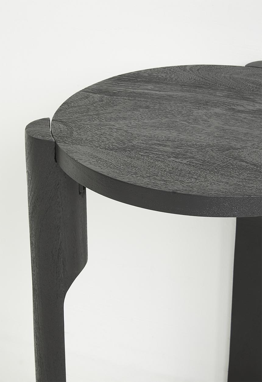 Sixth Floor - Flaire wooden side table - black