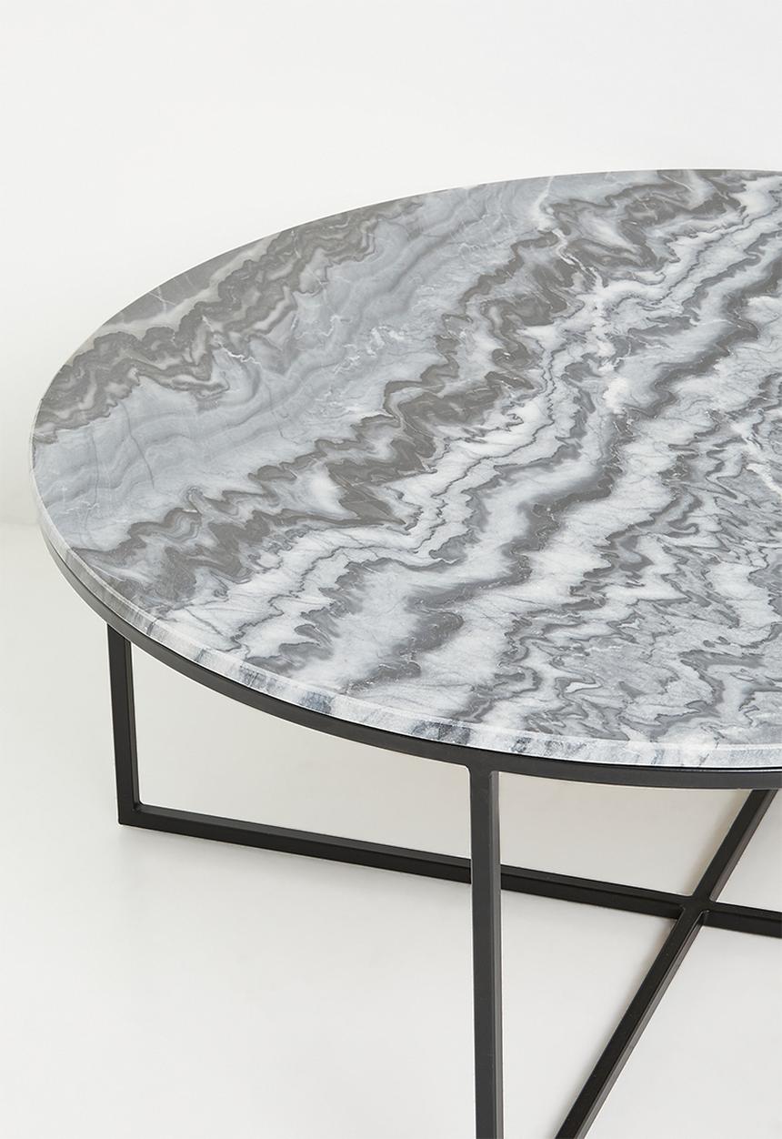 Sixth Floor - Lois marble coffee table - grey