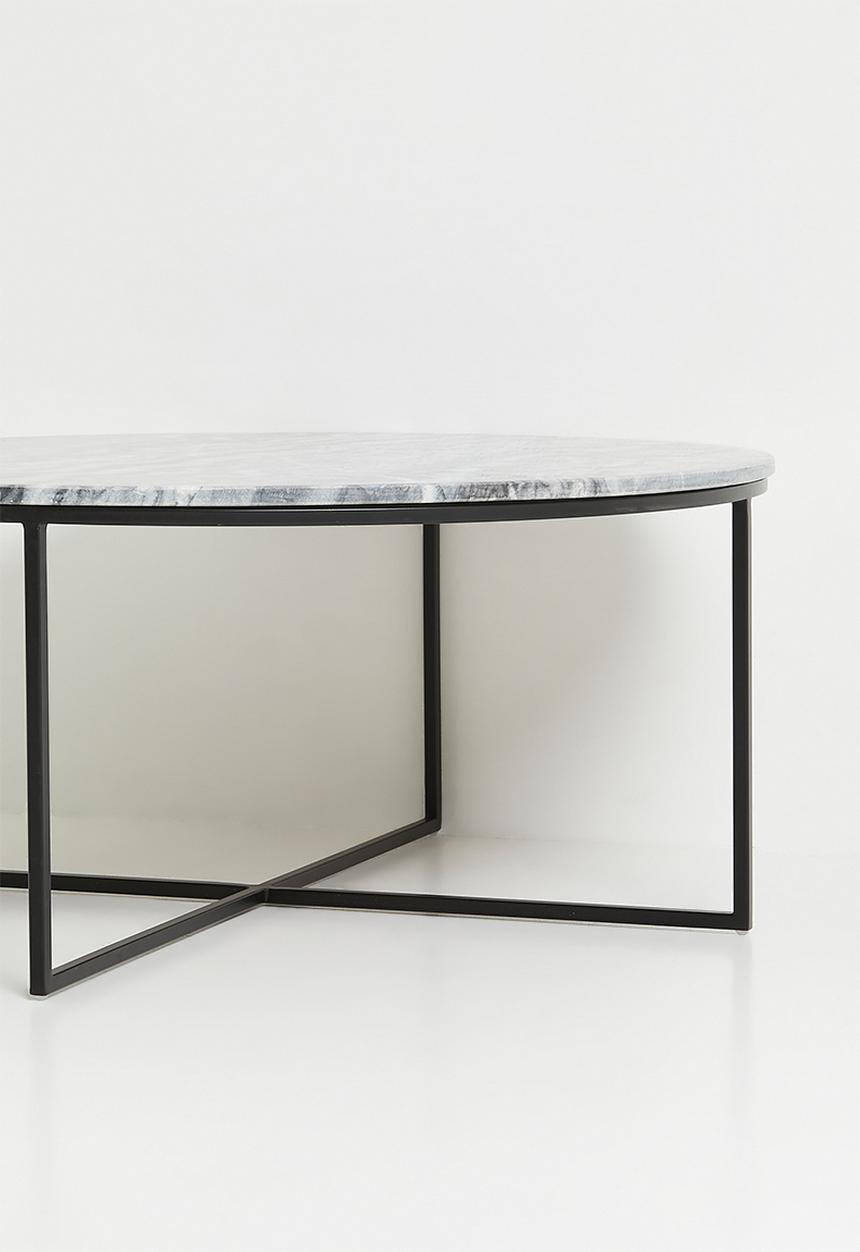 Sixth Floor - Lois marble coffee table - grey