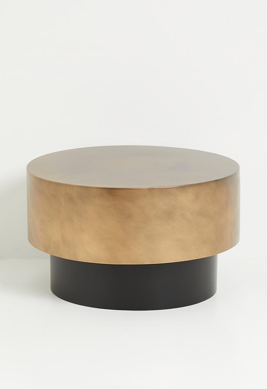 Sixth Floor - Hugo iron coffee table - brass