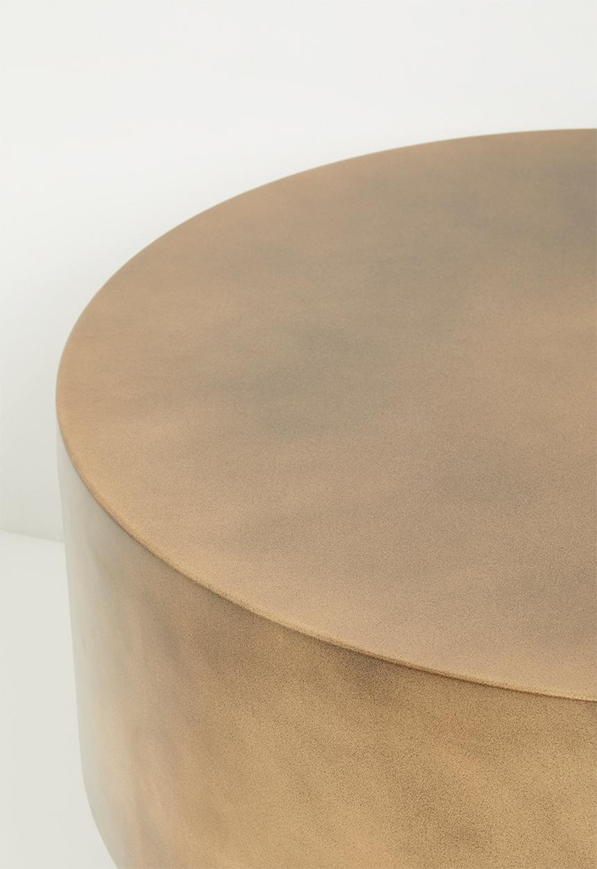 Sixth Floor - Hugo iron coffee table - brass