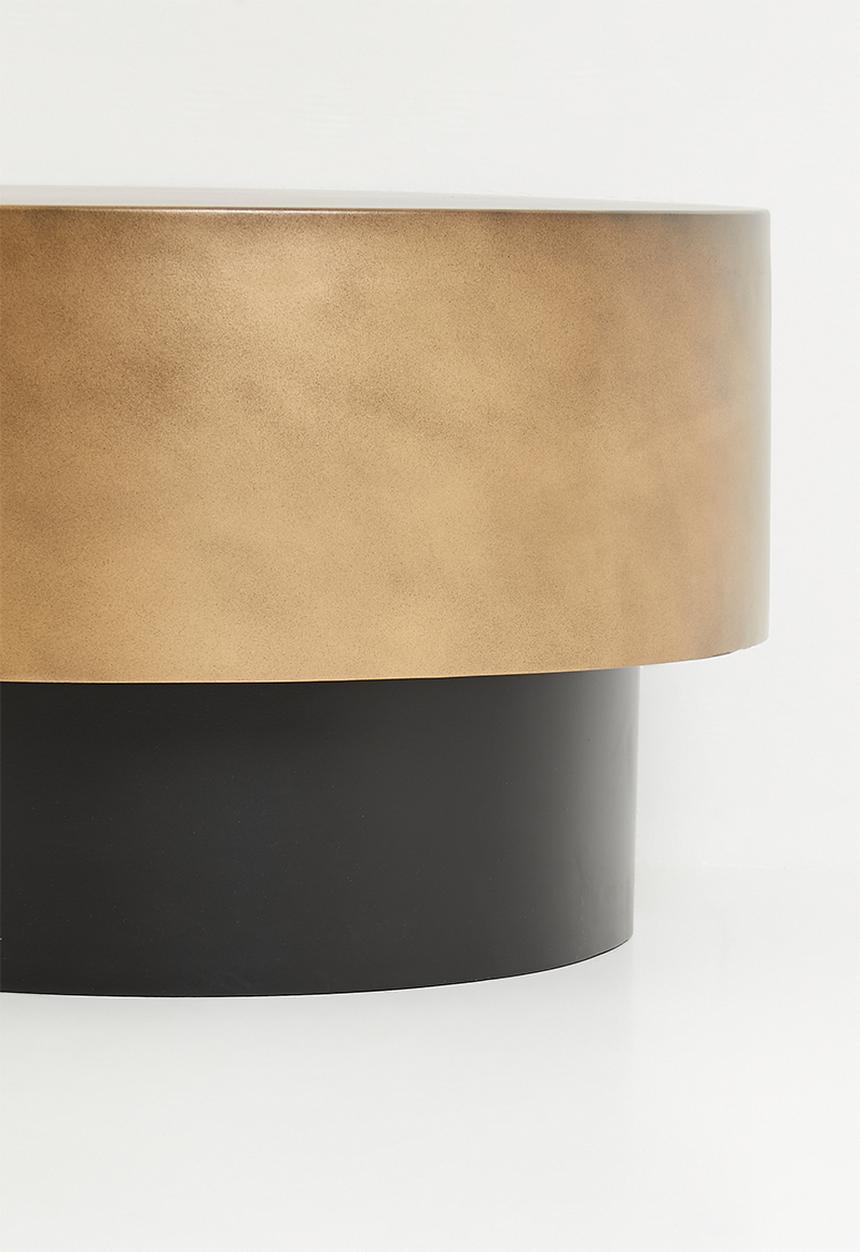 Sixth Floor - Hugo iron coffee table - brass