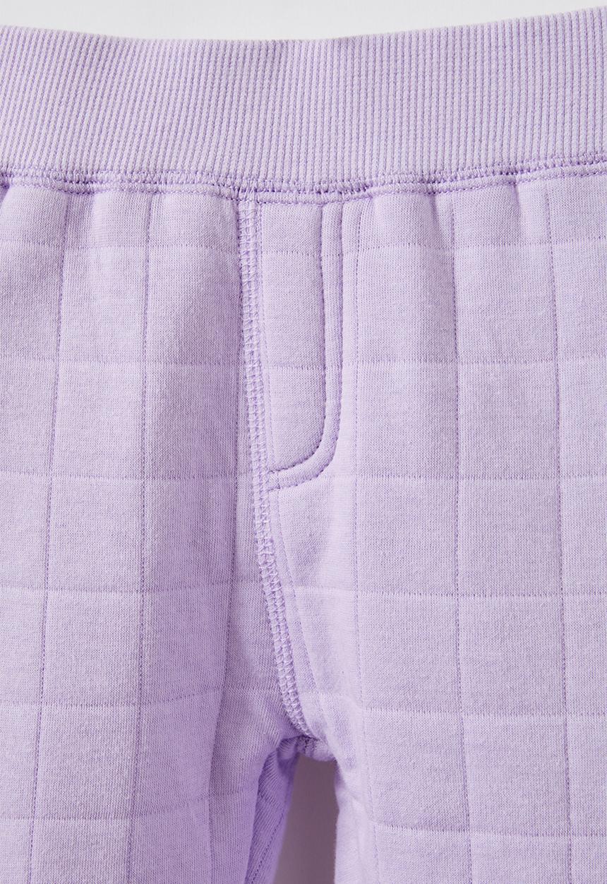 Cotton On - Quilted trackpant - vintage lilac