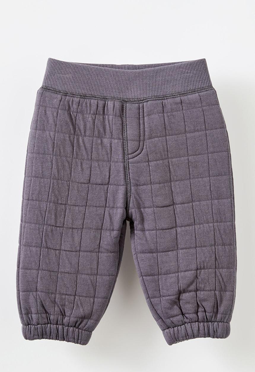 Cotton On - Quilted trackpant - rabbit grey