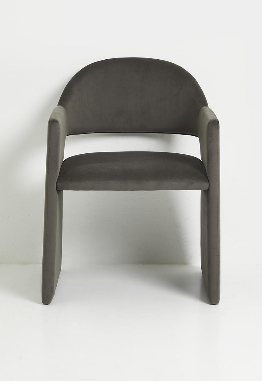 Sixth Floor - Lyndi dining chair - charcoal