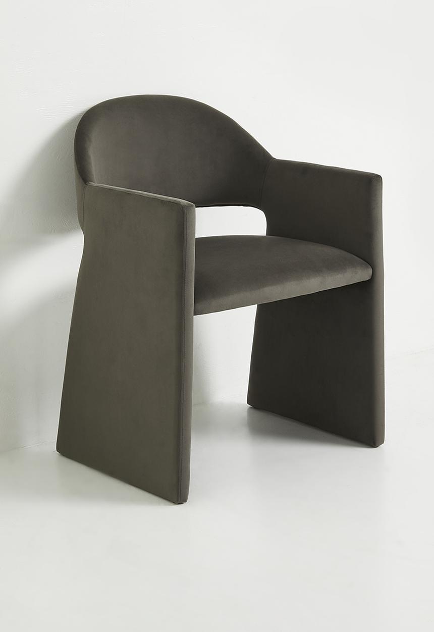 Sixth Floor - Lyndi dining chair - charcoal