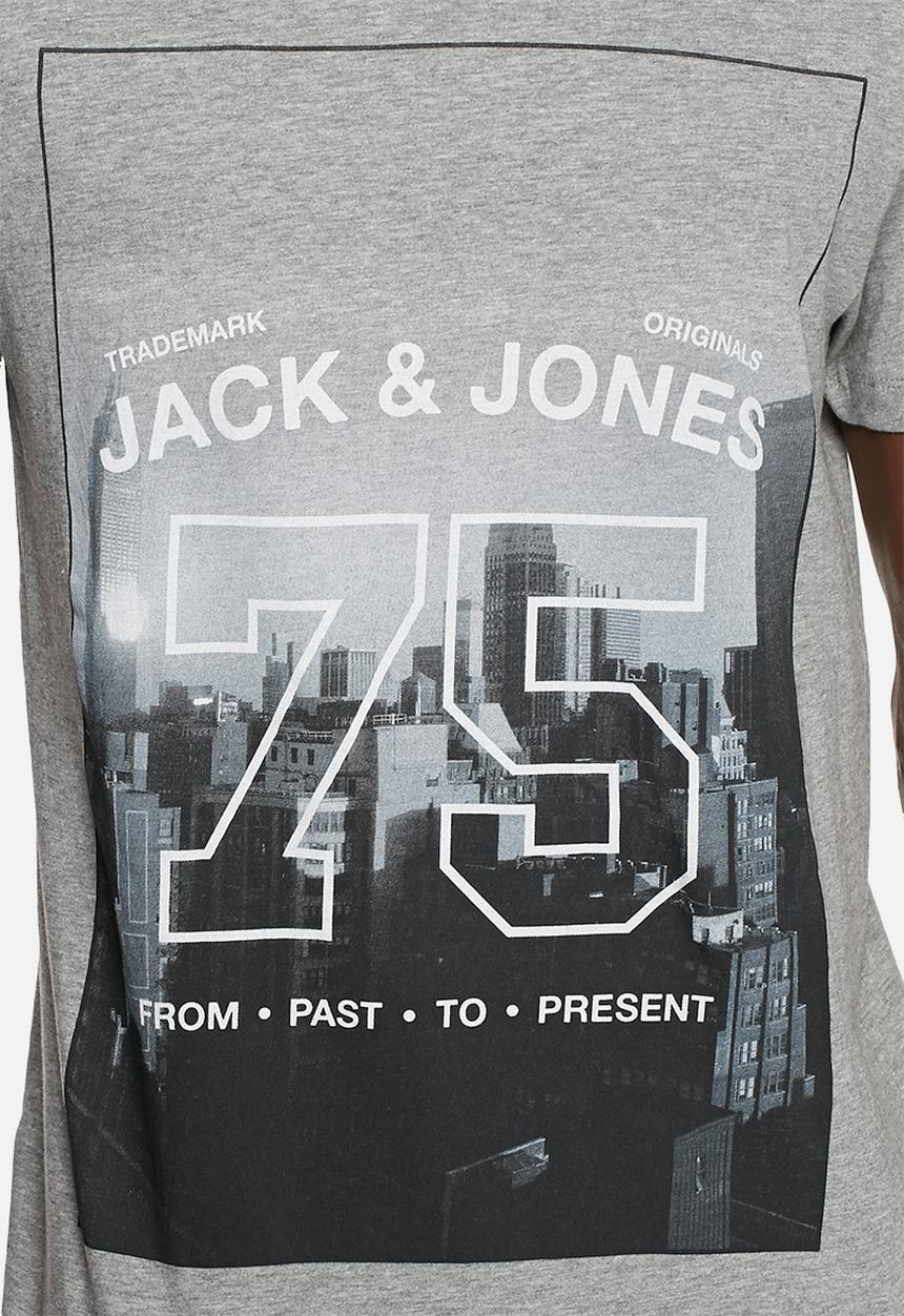 Jack & Jones - Snap Tee 
