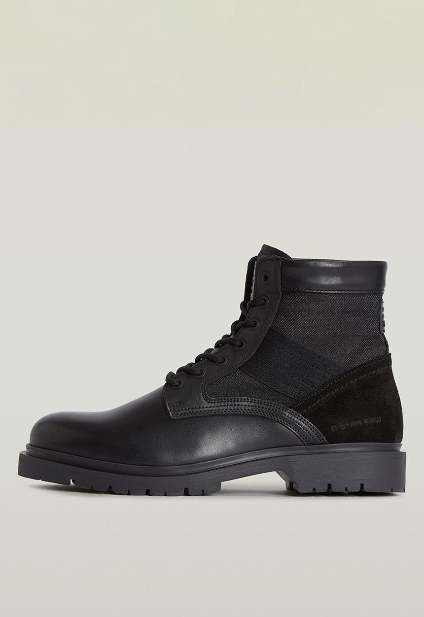 G-STAR - Tyler Boot Mid M - Black