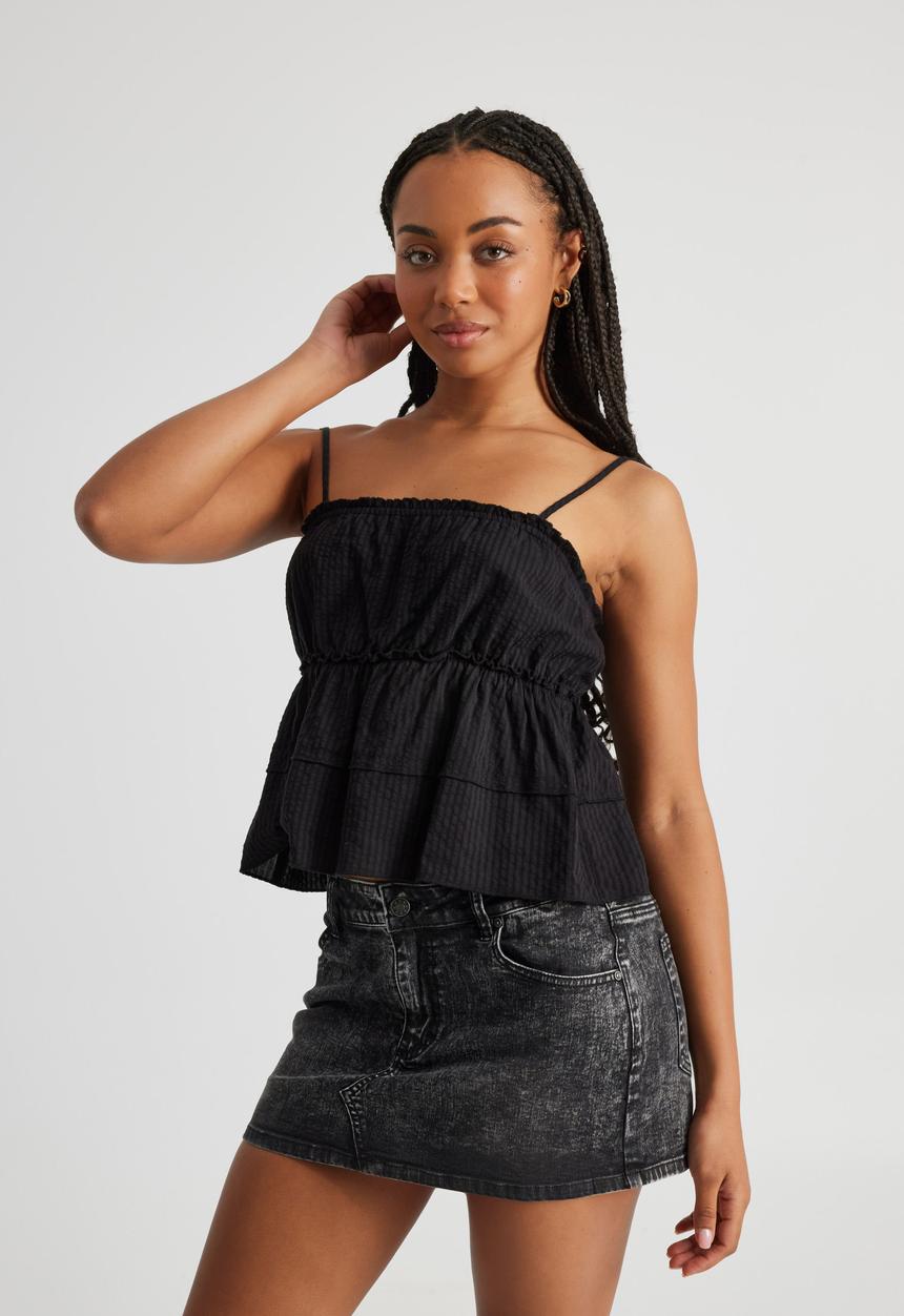 トップス andmary Luca stitch tops black 新品 ANDMARY Luca stitch tops ブラック｜Yahoo!フリマ（旧PayPayフリマ）