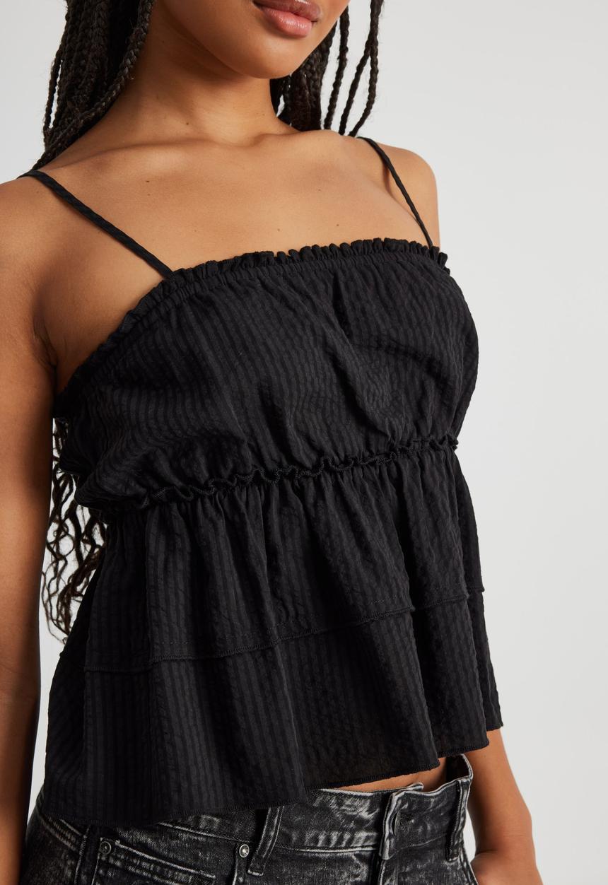 トップス andmary Luca stitch tops black andmary Luca stitch tops black｜Yahoo!フリマ（旧PayPayフリマ）