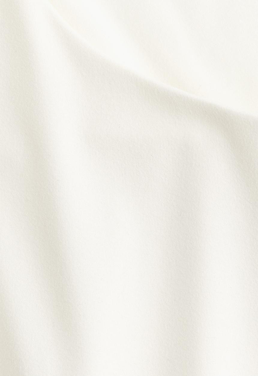 H&M - Short-sleeved thong body - white