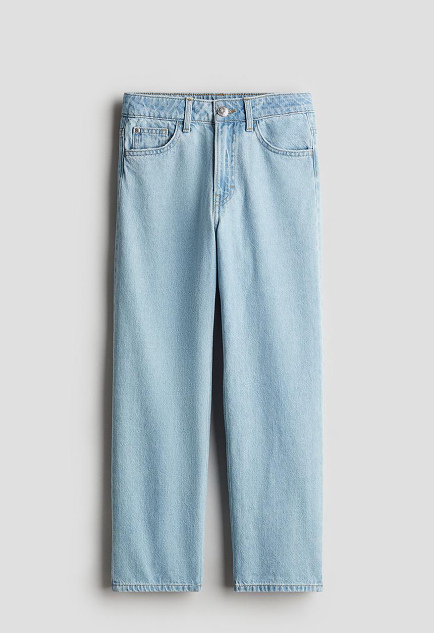 H&M - Loose fit jeans - light denim blue