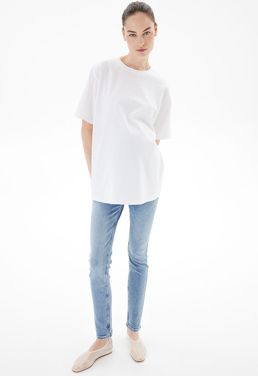 H&M - Mama skinny jeans - light denim blue