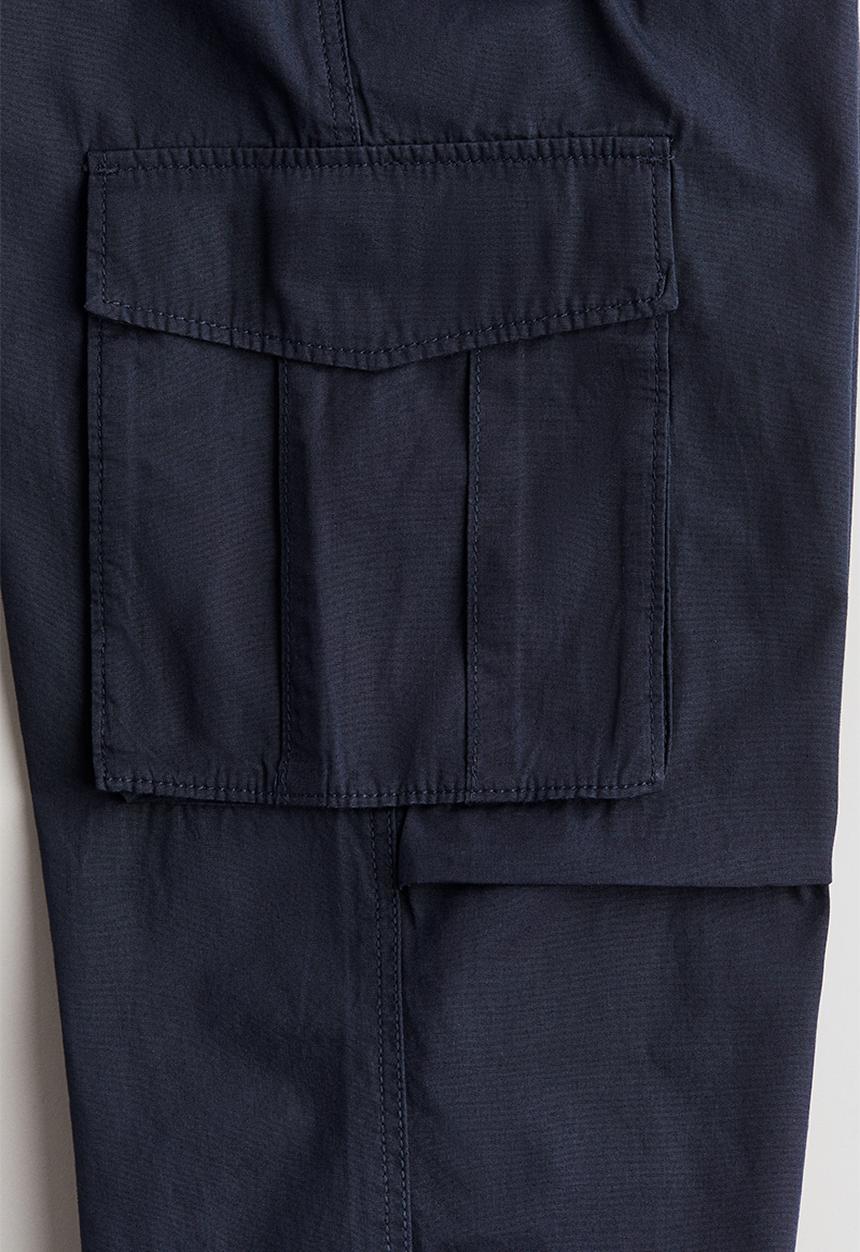 H&M - Parachute trousers - navy blue