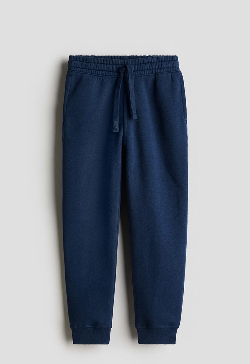 H&M - Cotton sweatshirt joggers - blue