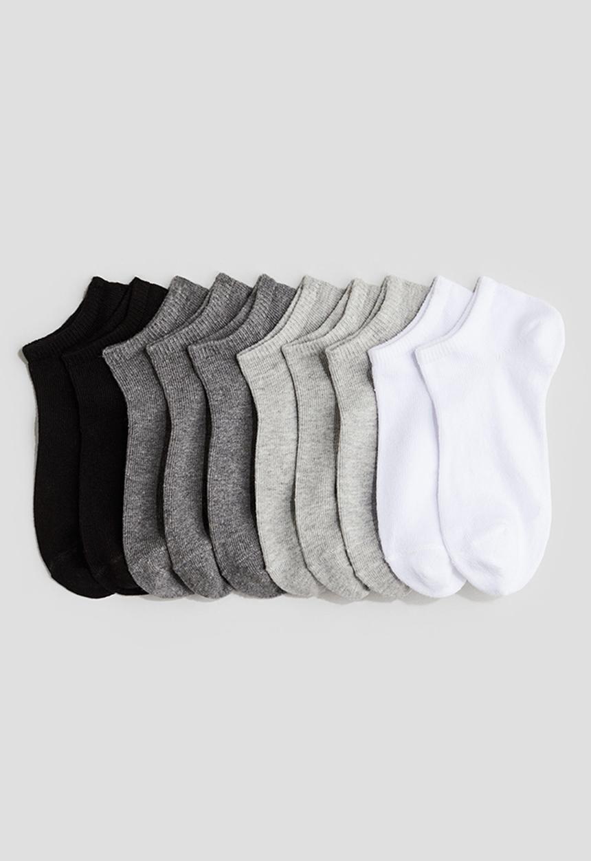 H&M - 10 Pack trainer socks - multi