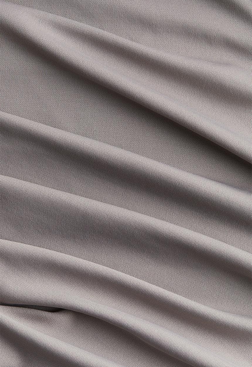 H&M - Draped one-shoulder dress - grey