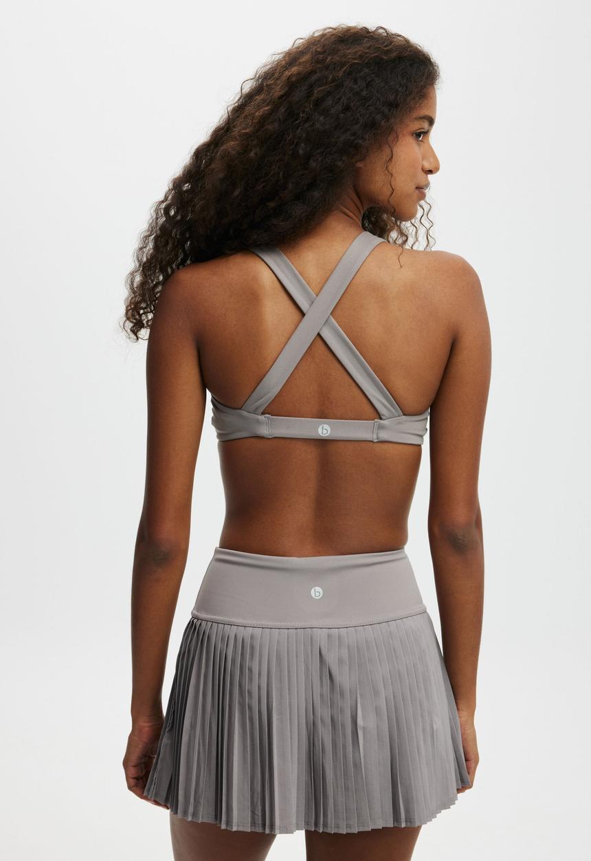 Cotton On - Ultra Soft Curved Hem Crop - Allspice