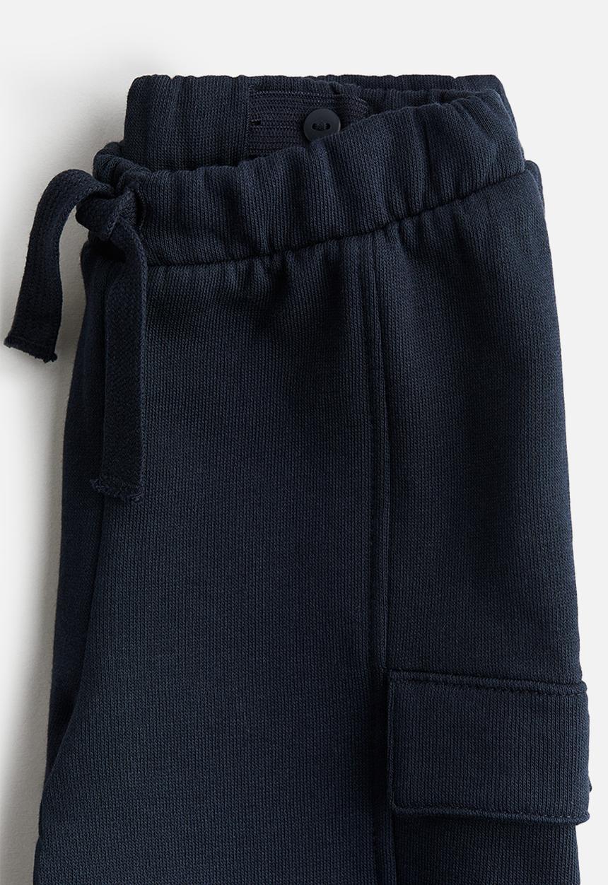 H&M - Cargo joggers - navy blue