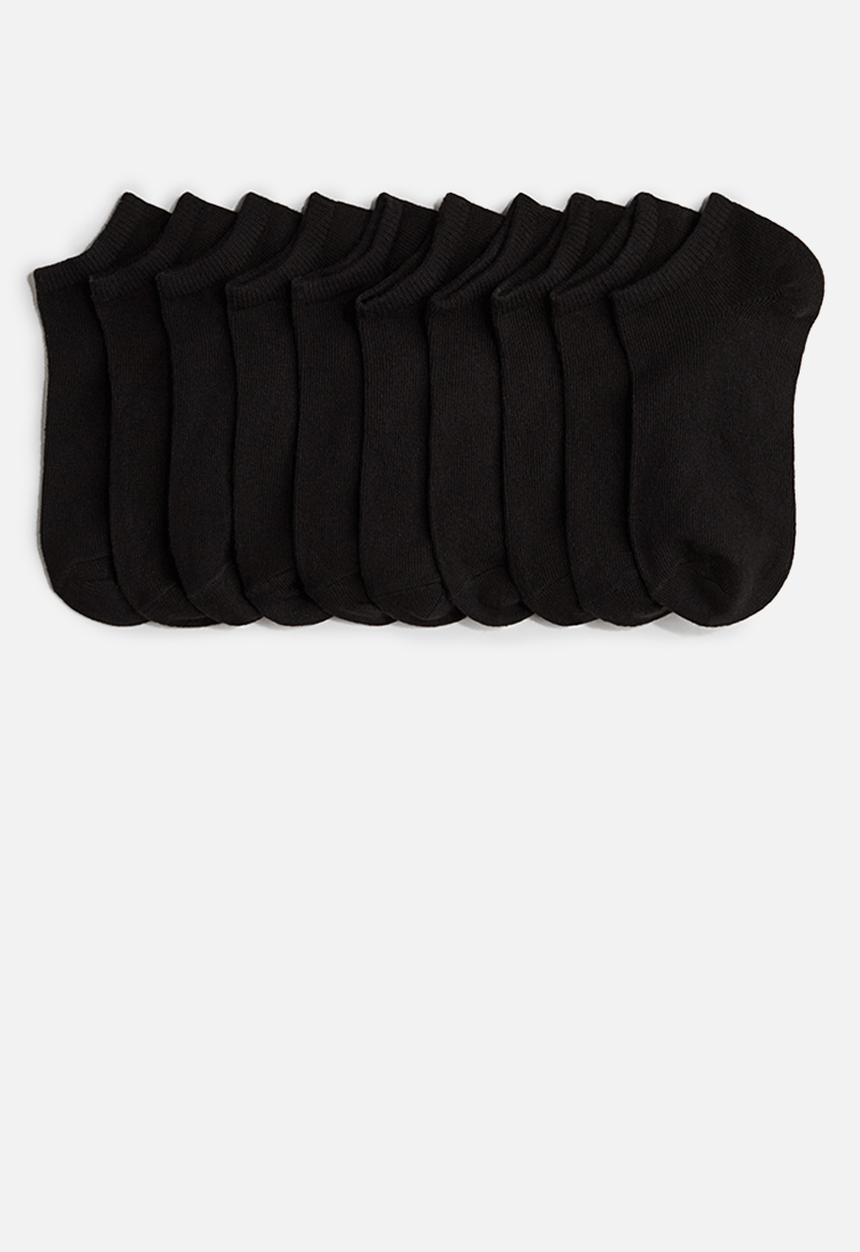 H&M - 10-Pack trainer socks - black