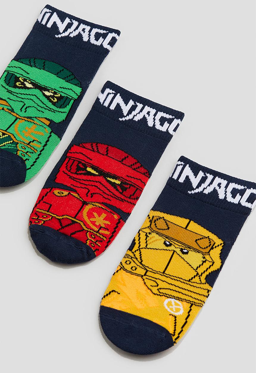 H&M - 5-Pack socks - dark blue lego ninjago
