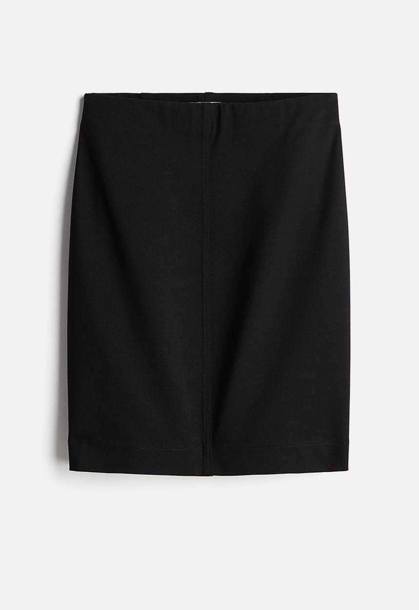 H&M - Short pencil skirt - black