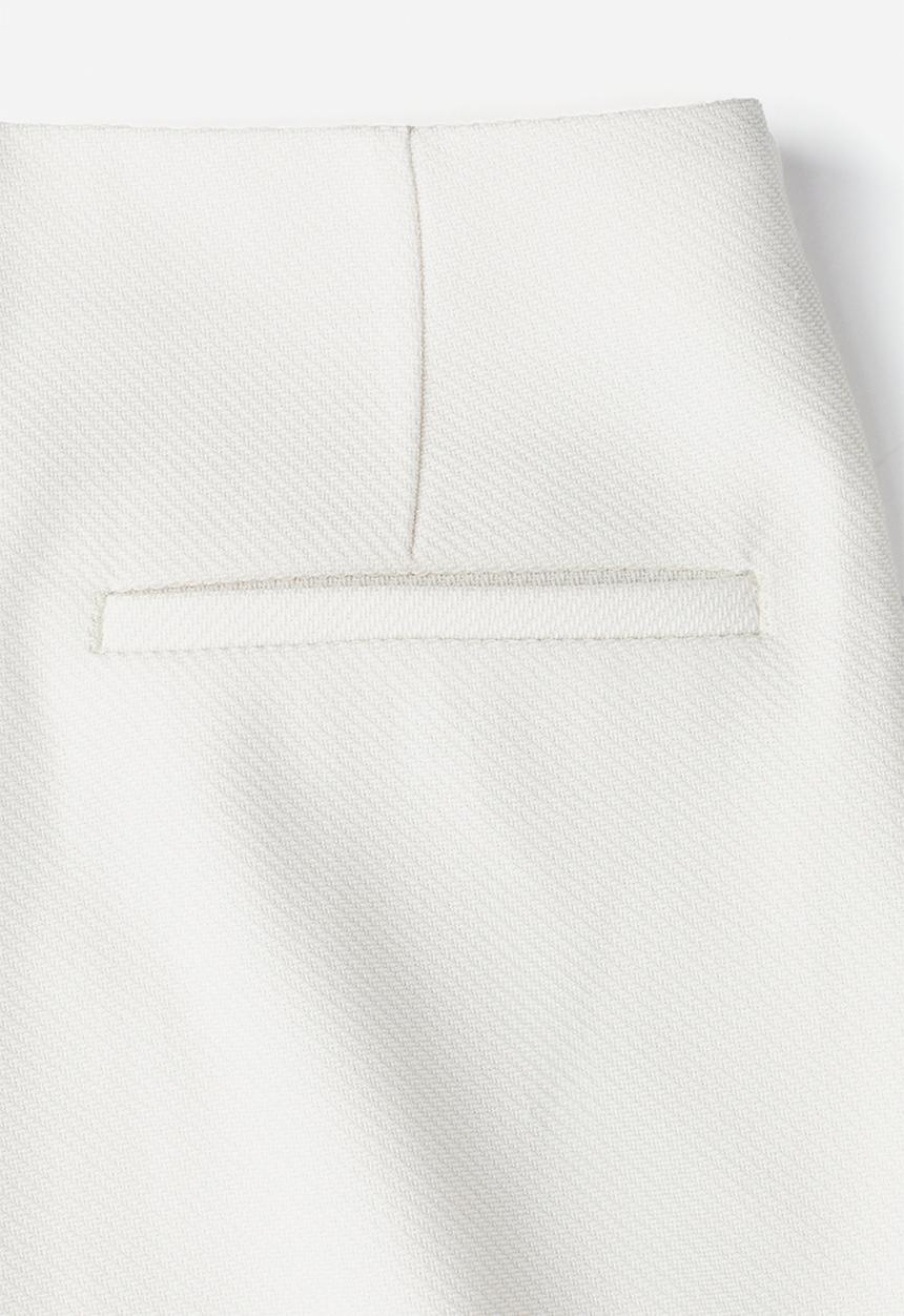 H&M - Mini skort - white