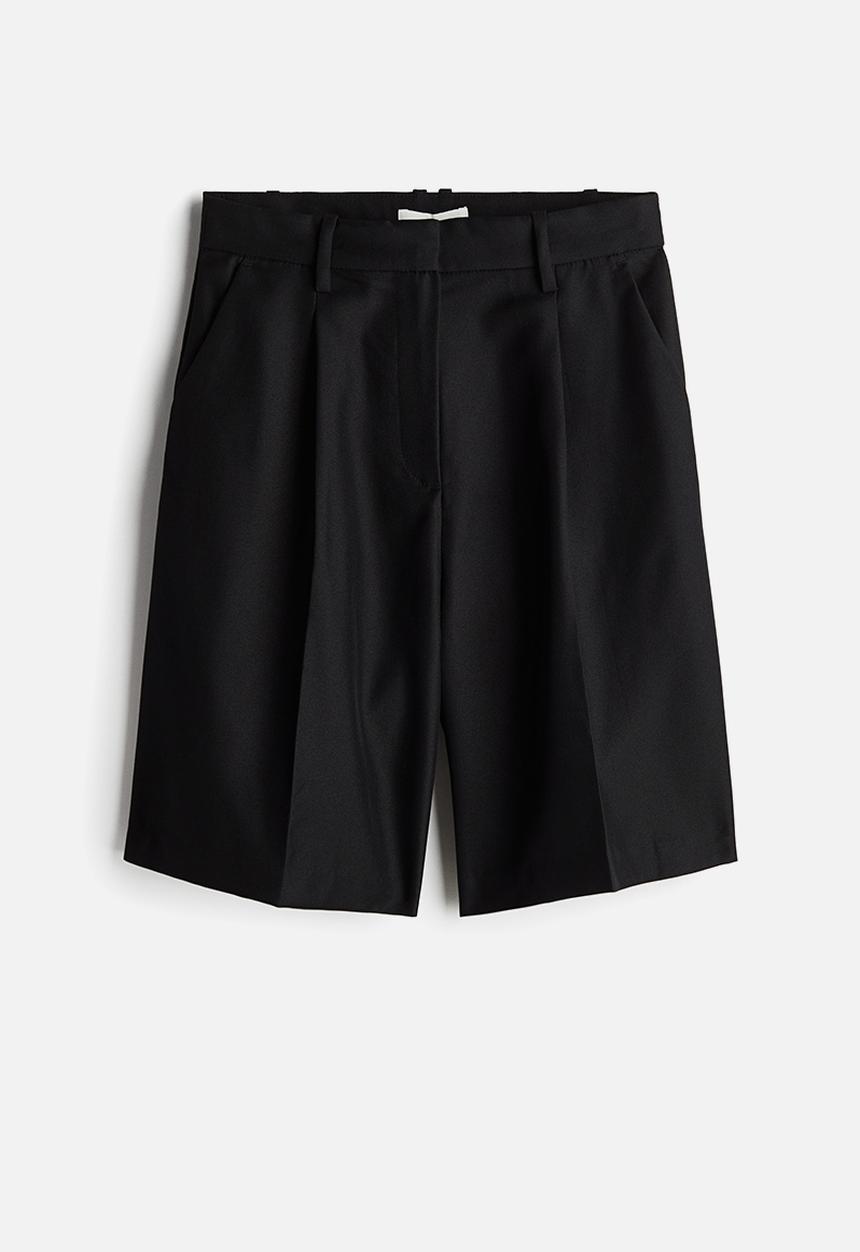 H&M - Bermuda shorts - black